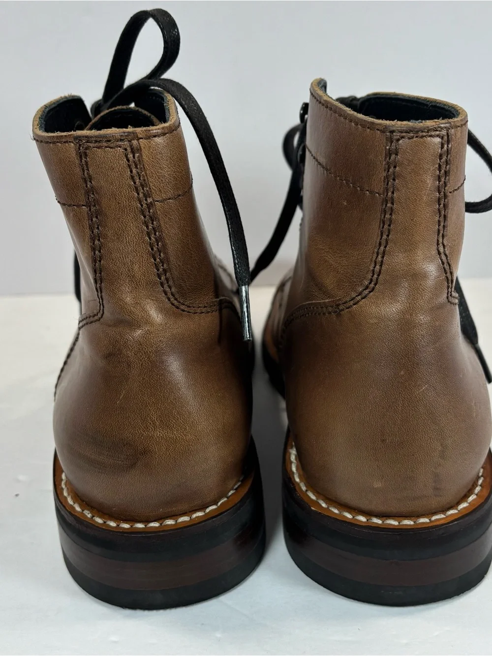 Thursday Boot Co Heritage Captain Brandy Brown Leather Men’s Sz 6 EUC Designer